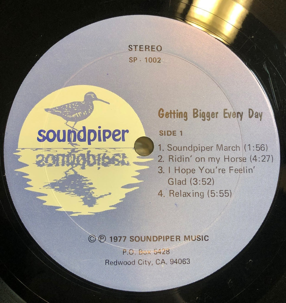 Soundpiper Music – Getting Bigger Every Day - VG+ LP Record 1976