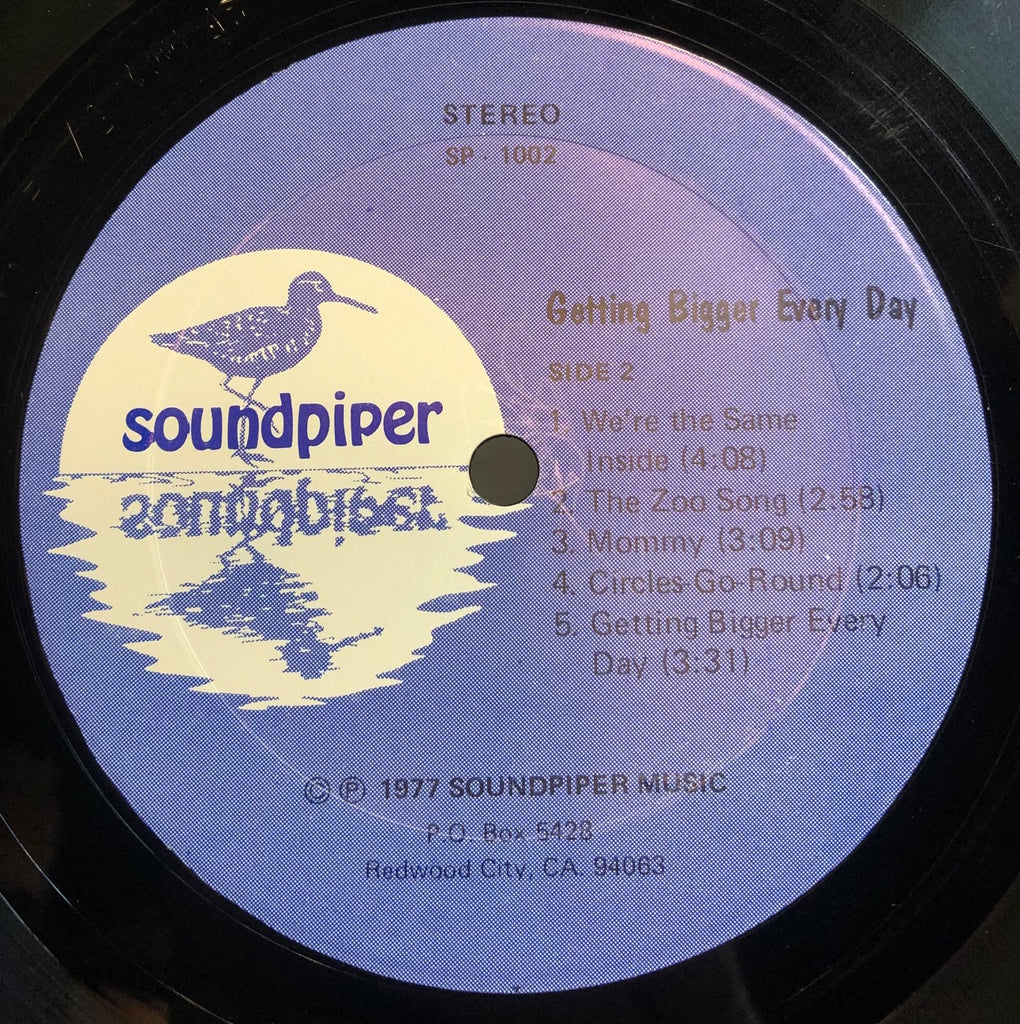 Soundpiper Music – Getting Bigger Every Day - VG+ LP Record 1976