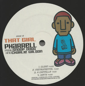 Pharrell feat Snoop Dogg And Charlie Wilson - VG+ 12" Promo Single Record 2006 Interscope Vinyl - Hip Hop