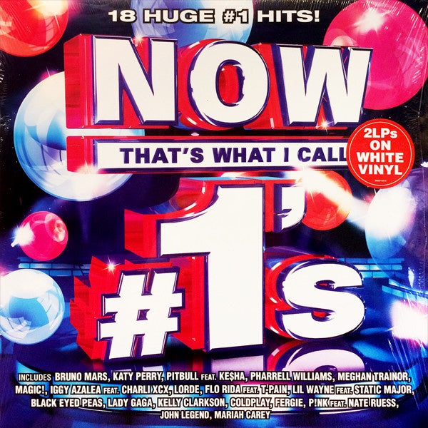 Various – Now That's What I Call #1's - New 2 LP Record 2017 UMG Sony White Vinyl - Compilation / Pop