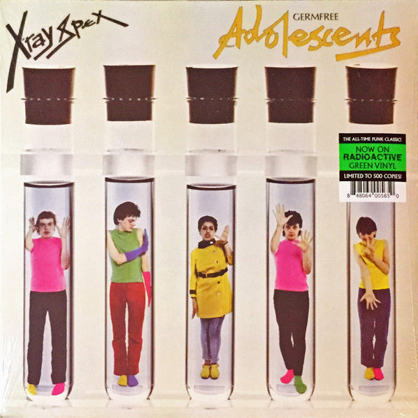 X-Ray Spex - Germfree Adolescents (1978) - New LP Record 2017 Real Gone Music USA Green Vinyl - Punk / Punk Rock - Shuga Records