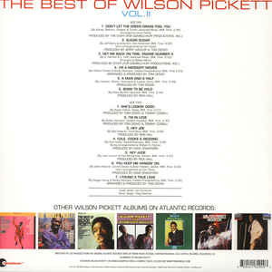 Wilson Pickett ‎– The Best Of Wilson Pickett Vol.II (1971) - New LP Record 2021 Friday Music 180 gram Vinyl - Soul / Funk