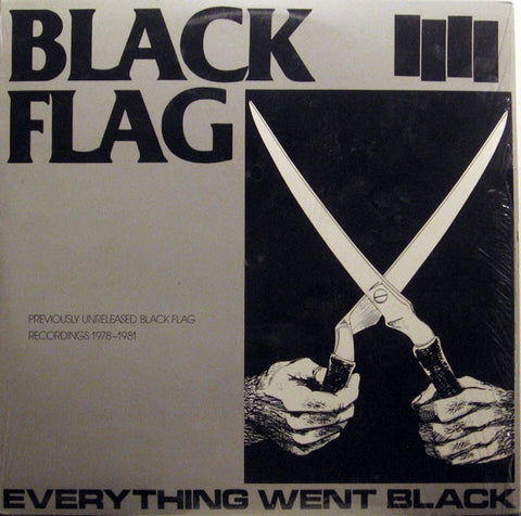 Black Flag – Everything Went Black (1982) - New 2 LP Record 2022 SST USA Vinyl - Punk