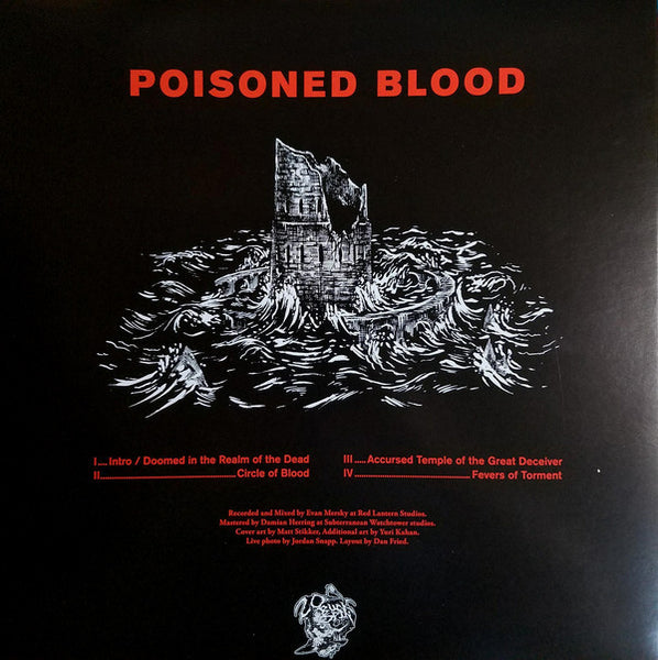 Witch Vomit - Poisoned Blood - New LP Record 2017 USA 20 Buck Spin Black Vinyl - Death Metal