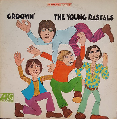 The Young Rascals ‎– Groovin' - VG Lp Record 1967 Atlantic Stereo USA Vinyl - Pop Rock