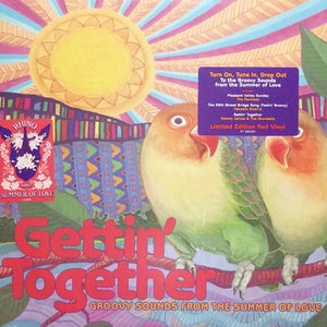 Various - Gettin' Together - Groovy Sounds From The Summer Of Love - Mint- LP Record 2017 Rhino USA Red Vinyl - Psychedelic Rock