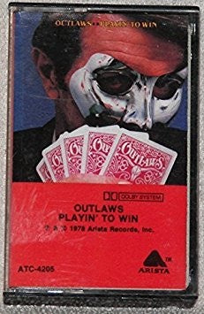 Outlaws – Playin' To Win-Used Cassette 1978 Arista Tape- Rock