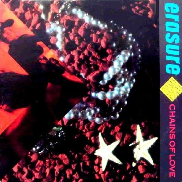 Erasure ‎– Chains Of Love - VG+ 12" EP Record 1988 Sire USA Vinyl - Synth-pop - Shuga Records