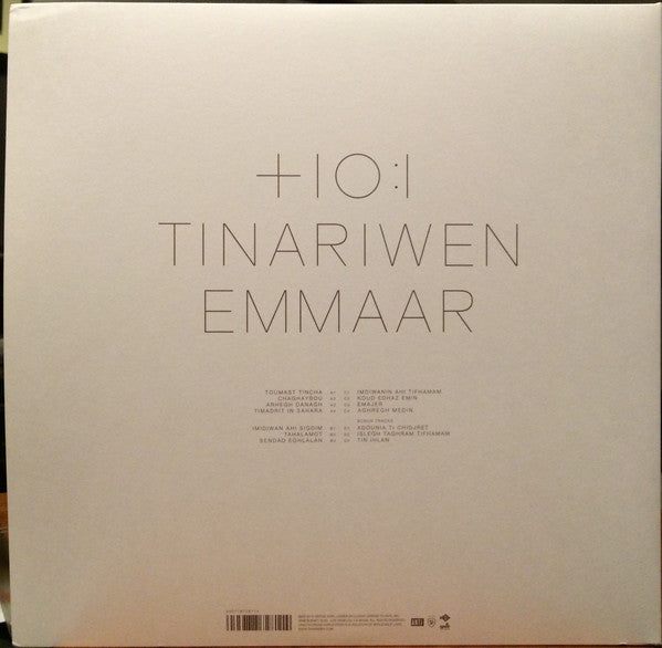 Tinariwen – Emmaar - New 2 LP Record 2014 Anti- USA Vinyl - World / Folk / Blues