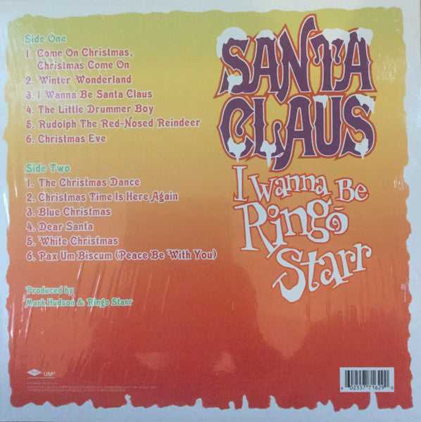 Ringo Starr ‎– I Wanna Be Santa Claus (1999) - New LP Record 2017 Mercury Vinyl - Holiday / Rock & Roll - Shuga Records