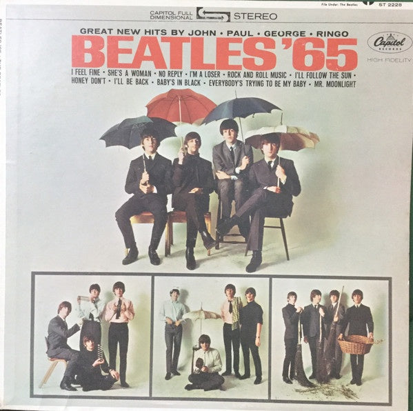 The Beatles - Beatles '65 (1964) - Mint- LP Record 1971 Apple USA Stereo Vinyl - Rock & Roll / Beat