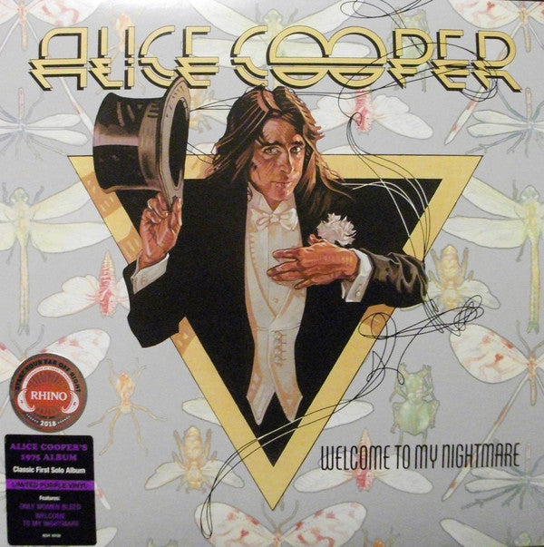 Alice Cooper - Welcome To My Nightmare (1975) - New Lp Record 2018 Atlantic USA Purple Vinyl - Hard Rock - Shuga Records