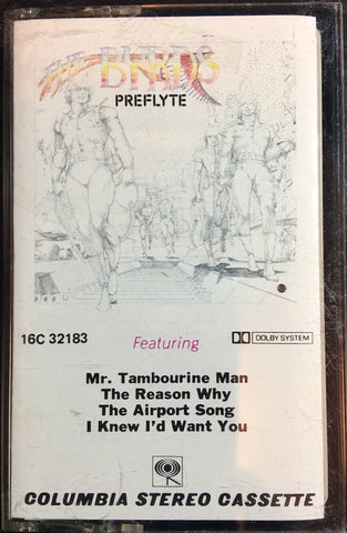 The Byrds ‎– Preflyte - Used Cassette 1973 Columbia Tape - Psychedelic Rock