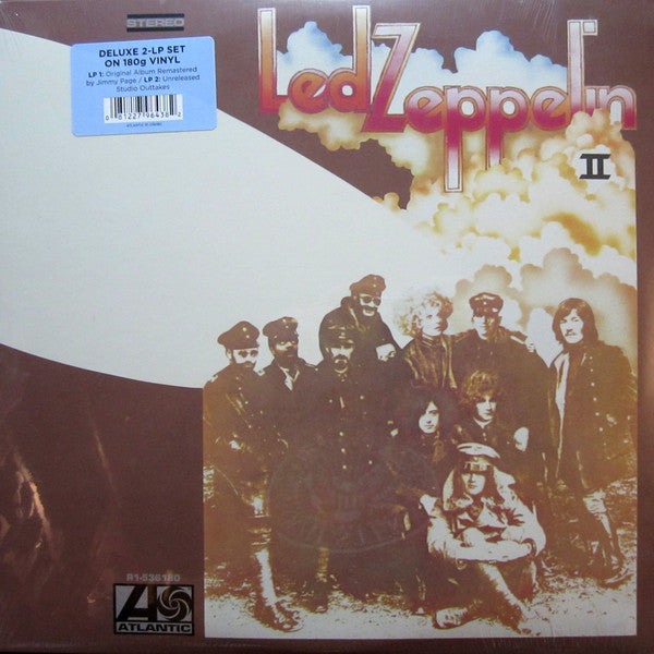 Led Zeppelin ‎– Led Zeppelin II (1969) - New 2 Lp Record 2014 Atlantic USA Deluxe 180 gram Vinyl - Classic Rock - Shuga Records