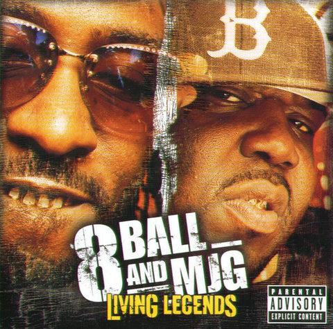 8Ball And MJG – Living Legends - VG+ 2 LP USA 2004 - Promo -Hip Hop - Shuga Records