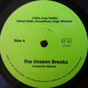 Various – The Unseen Breaks - New 7" Single Record 2018 Love Turl USA Vinyl - Hip Hop