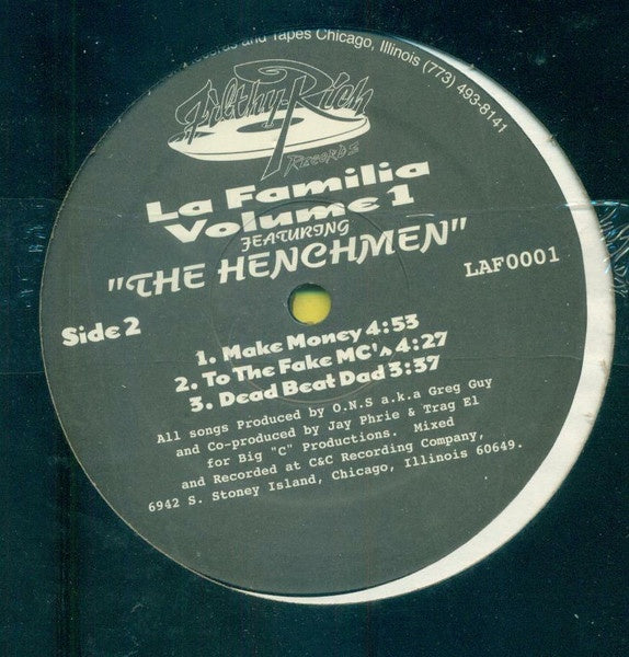 La Familia Featuring The Henchmen – Volume 1 - New EP Record 1997