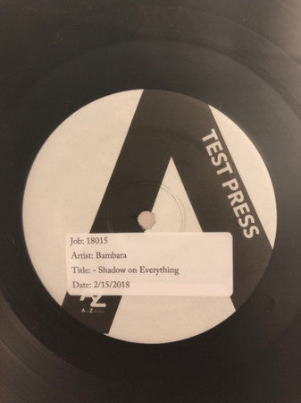 Bambara – Shadow On Everything - Mint- LP Record 2018 Wharf Cat Test Pressing Vinyl - Rock / Post-Punk / Rockabilly