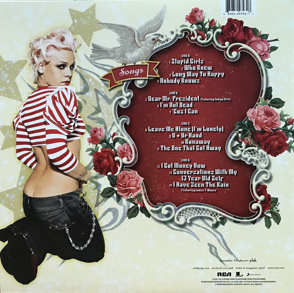 P!nk outlet I’m Not Dead Pink Vinyl 2LP Record