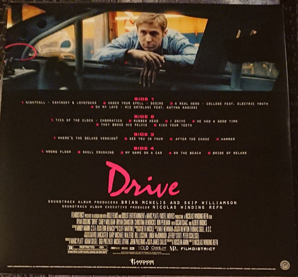 Cliff Martinez - Drive - New 2 LP Record 2017 Lakeshore USA Gold Vinyl - Soundtrack - Shuga Records