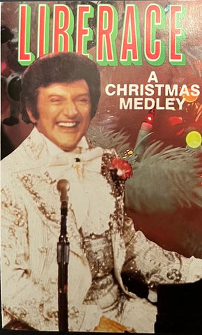 Liberace ‎– A Christmas Medley - Used Cassette 1987 CBS Tape - Holiday / Pop - Shuga Records