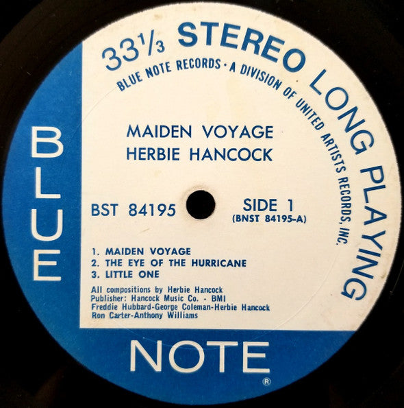 Herbie Hancock ‎– Maiden Voyage (1965) - Mint- LP Record 1972 Blue Note USA Vinyl - Jazz / Hard Bop / MOdal
