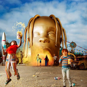 Travis Scott – Astroworld - Mint- 2 LP Record 2018 Epic Cactus Jack Purple Marble Vinyl - Hip Hop