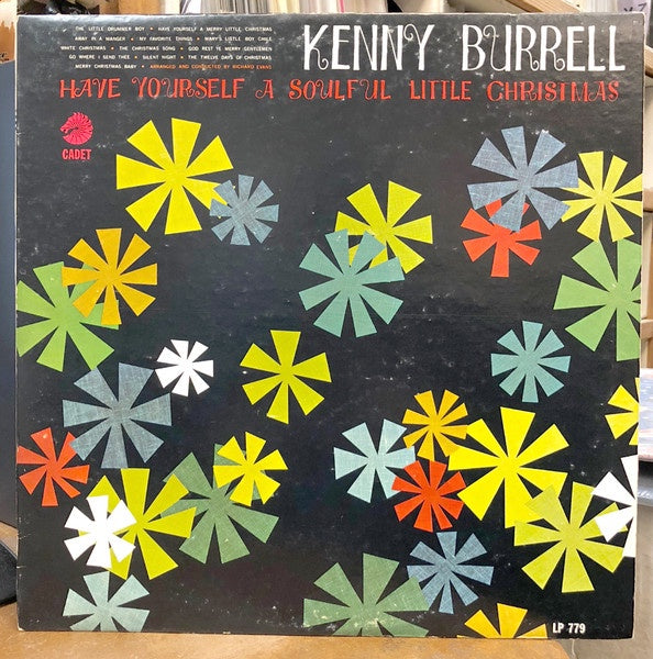 Kenny Burrell – Have Yourself A Soulful Little Christmas - VG- (low grade) LP Record 1966 Cadet USA Mono Vinyl - Jazz / Holiday - Shuga Records