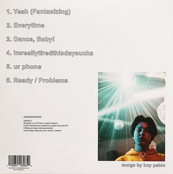 Boy Pablo ‎– Roy Pablo - New EP Record 2019 U OK?/777 USA Clear Vinyl - Indie Pop