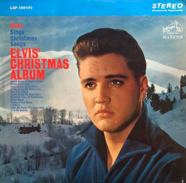 Elvis Presley – Elvis' Christmas Album (1957) - VG+ LP Record 1964 RCA Victor USA Stereo Vinyl - Rock & Roll / Holiday - Shuga Records