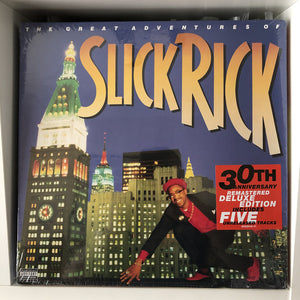 Slick Rick ‎– The Great Adventures Of Slick Rick (30th Anniversary Edition) - New 2 Lp Record 2019 Def Jam USA Black Vinyl, Eyepatch & Book - Hip Hop - Shuga Records