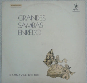 Various – GRANDES SAMBAS-ENREDO CARNAVAL DO RIO - VG+ LP Record 1969 Codil Comercial De Discos Brazil Vinyl - Latin / Samba - Shuga Records