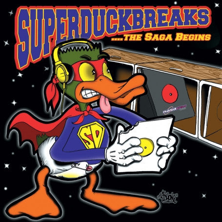 The Tunrtablist - Super Duck Breaks... The Saga Begins - New Vinyl Record 2012 Stones Throw 12" - Drum Breaks / Battle Tools - Shuga Records