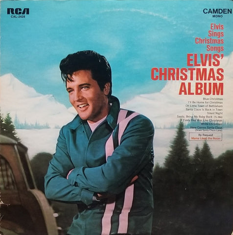 Elvis Presley – Elvis' Christmas Album - VG+ LP Record 1970 RCA Camden USA Vinyl - Rock & Roll / Holiday - Shuga Records