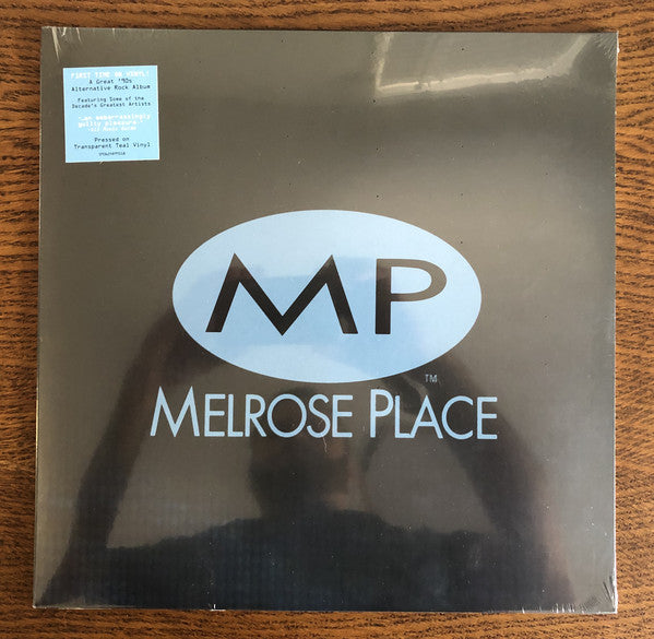 (DAMAGED COVER) Various ‎– Melrose Place - The Music - New LP Record 2019 Giant Transparent Teal Vinyl - 90's TV Soundtrack