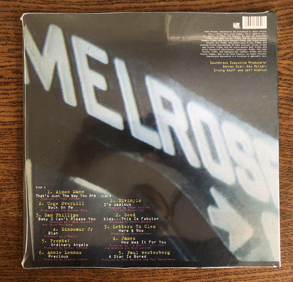 (DAMAGED COVER) Various ‎– Melrose Place - The Music - New LP Record 2019 Giant Transparent Teal Vinyl - 90's TV Soundtrack