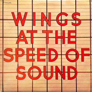 Wings - At the Speed of Sound - VG+ LP Record 1976 Capitol USA Vinyl - Pop Rock / Paul McCartney / Beatles - Shuga Records