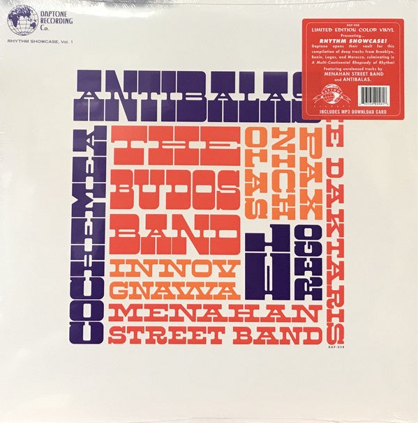 Various - Rhythm Showcase, Vol. 1 - New LP Record Store Day Black Friday 2019 Daptone USA RSD Limited Run Vinyl & - Funk / Soul / Afrobeat - Shuga Records