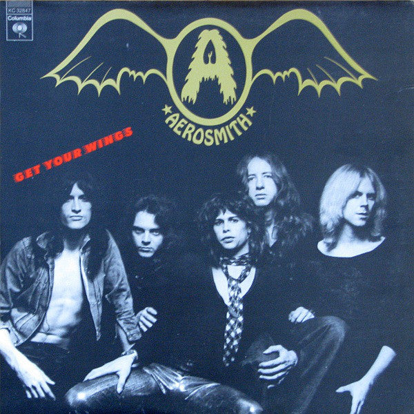 Aerosmith ‎– Get Your Wings - VG+ LP Record 1974 Columbia USA Original Vinyl - Hard Rock / Classic Rock - Shuga Records