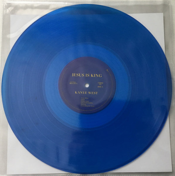 Kanye West ‎– Jesus Is King - New LP Record 2020 Def Jam Transparent Blue Vinyl  - Hip Hop / Gospel / R&B - Shuga Records