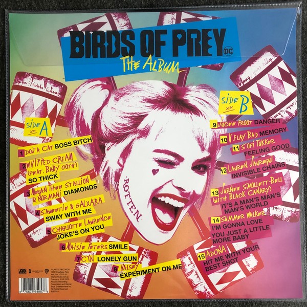 Various ‎– Birds Of Prey (The Album) New LP Record 2020 Atlantic USA–  Shuga Records