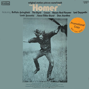 Various – Original Motion Picture Sound Track "Homer"Various – Original Motion Picture Homer - VG+ LP Record 1970 Cotillion USA Promo Vinyl - Soundtrack