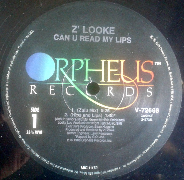 Read My Lips Vinyl