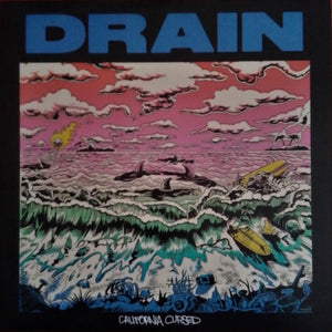 Drain – California Cursed - New LP Record 2020 Revelation Yellow Vinyl & Download - Hardcore / Thrash