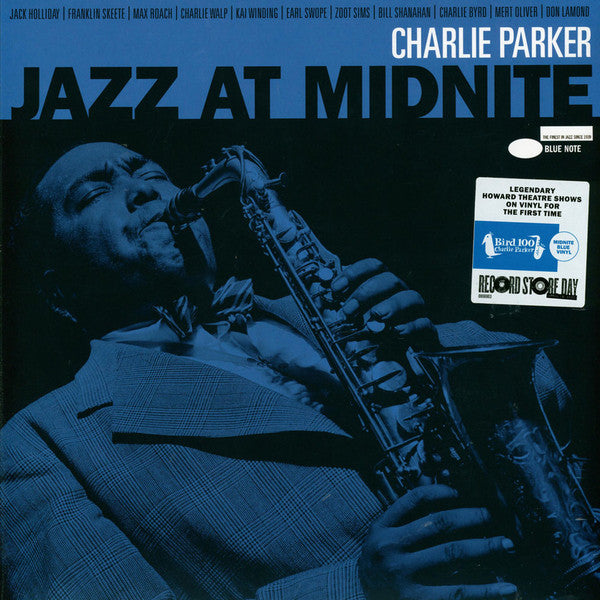 Charlie Parker - Jazz at Midnite (1952-1953) - Mint- LP Record Store Day 2020 Blue Note RSD Midnight Blue Vinyl - Jazz / Bop - Shuga Records