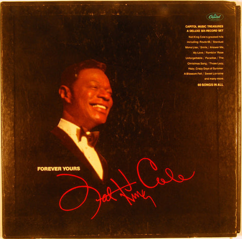 Nat King Cole ‎– Forever Yours - VG+ 6 Lp Box Set 1964 USA Original Press (With Book) - Jazz - Shuga Records