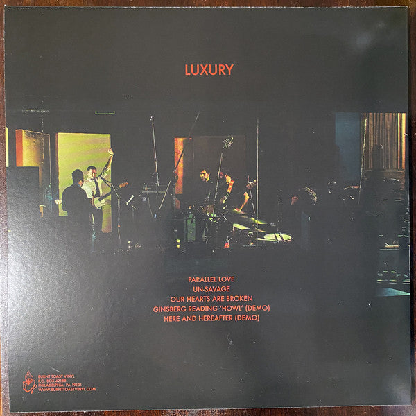 Luxury ‎– One-Sided LP - New Record 2021 Burnt Toast USA Vinyl - Indie Rock / Alternative Rock