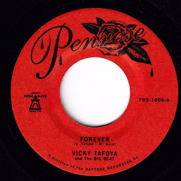 Vicky Tafoya And The Big Beat – Forever / My Vow To You - New 7" Single Record 2020 Penrose USA Vinyl - Soul / Funk - Shuga Records