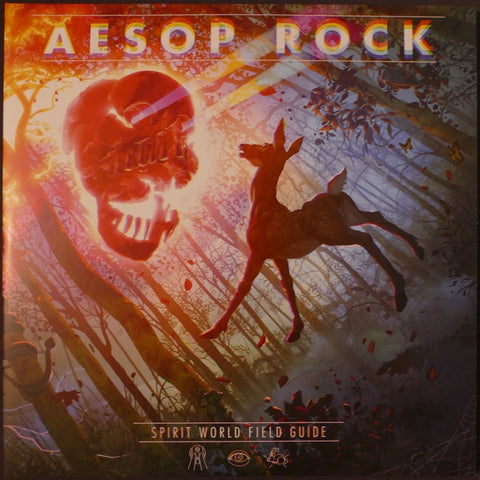 Aesop Rock ‎– Spirit World Field Guide - Mint- 2 LP Record 2020 Rhymesayers Clear Vinyl, Stickers & Download - Hip Hop