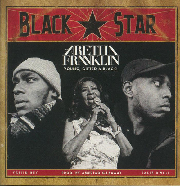 Aretha Franklin / Black Star / Gucci Mane ‎– Young, Gifted & Black / My Chain Of Fools - New 7" Single Record 2020 Soul Mates USA Vinyl -